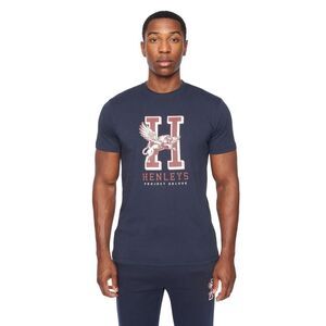 Henleys Mens Belton T-Shirt / Navy